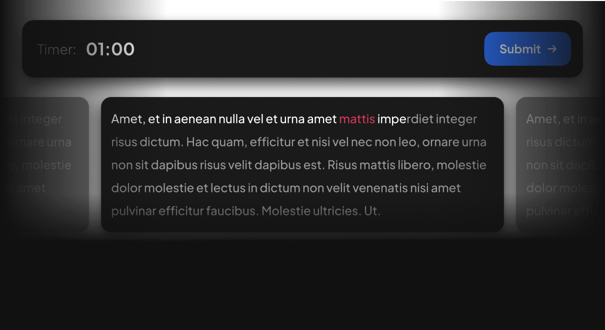 Increase your Typing Speed feature