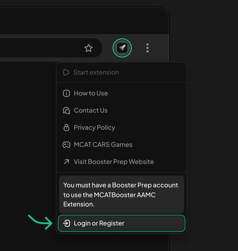 Login or register