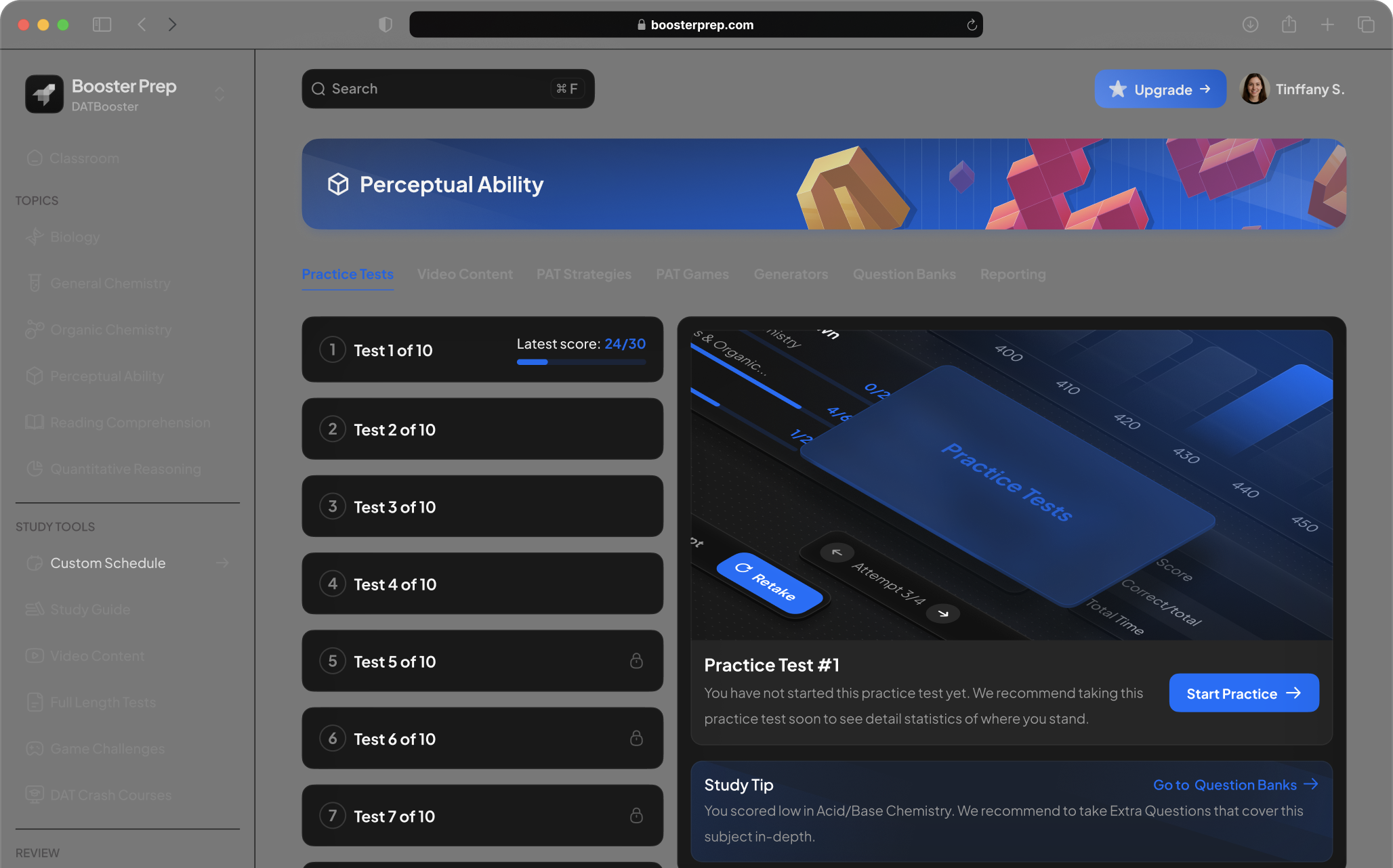 Browser tab